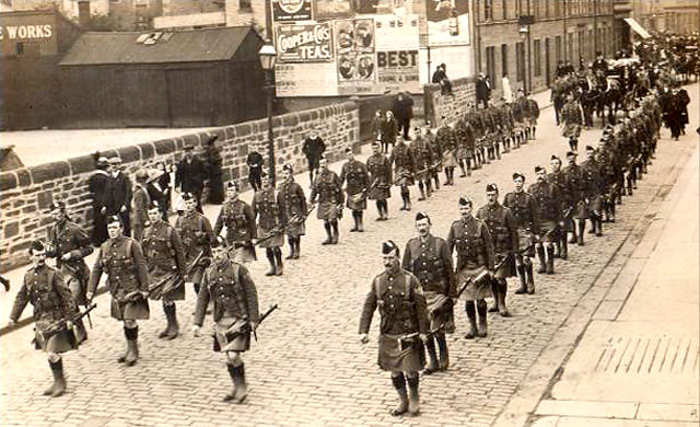 Funeral Procession  -  When and where might this photo have been taken?