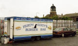 Edinburgh Waterfront  -  Burger Bar and Lighthouse  -  19 July 2003