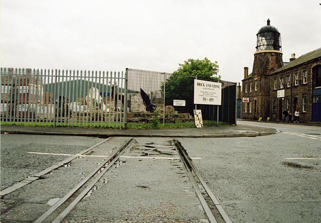 Edinburgh Waterfront  -  Stone Yard and Lighthouse  -  19 June 2002