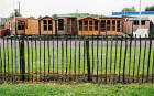 Edinburgh Waterfront  -  Garden Sheds in Forest Crafts' Yard