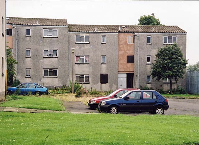 Edinburgh Waterfront  -  Shops and Houses in Caroline Park Grove