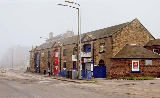 Edinburgh Waterfront  -  The eastern end of West Shore Road, close to Granton Harbour  -  4 August 2002