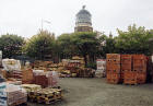 Edinburgh Waterfront  -  Brick and Stone Yard  -  9 September 2002