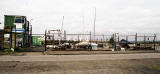 Edinburgh Waterfront  -  Forth Corinthian Yacht Club boat yard on Middle Pier, Granton Harbour  -  25 August 2002