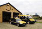 Edinburgh Waterfront  -  Coastguards' vehicles on Middle Pier, Granton Harbour  -  25 August 2002