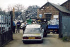 Edinburgh Waterfront  -  Entrance to Waugh Scrap Yard, near Granton Square  -  26 March 2003