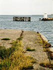 Edinburgh Waterfront  -  The end of Western Breakwater at Granton Harbour  -  Looking towards Eastern Breakwater  -  14 September 2003