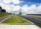 Edinburgh Waterfront  -  Waterfront Avenue, photographed four days after it opened