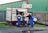 The Snack Bar, at its new position in West Harbour Road  -  30 June 2004