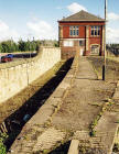 Edinburgh Waterfront  -  Victorian Station Building and Platform  -   30 June 2004