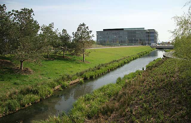 Forth Quarter Park - a new park under construction at Edinburgh Waterfront - 2006