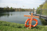 Forth Quarter Park  -  a new park under construction at Edinburgh Waterfront  -  2006