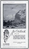 Caledonian Hotel  -  Advert in Edinburgh Official Guide, 1923