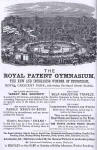 Advert in the Edinburgh & Leith Post Office Directory  -  1868  -  Royal Patent Gymnasium, Royal Crescent Park