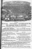Advert in the Edinburgh & Leith Post Office Directory  -  1870  -  Royal Patent Gymnasium, Royal Crescent Park