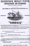 Advert in Edinburgh & Leith Post Office Directory  -  1859  -  North of Scotland Steam Shipping Co
