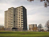 Gracemount Flats, SE Edinburgh  -  Demolition, Oct 2009