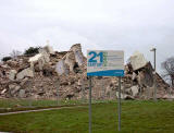 Gracemount Flats, SE Edinburgh  -  Demolition, Oct 2009