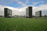 Gracemount High Rise  Flats, SE Edinburgh  -  October 24, 2009 - One day before Demolition