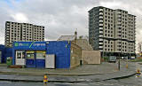 Gracemount High Rise  Flats, SE Edinburgh  -  October 24, 2009 - One day before Demolition