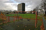 Gracemount High Rise  Flats, SE Edinburgh  -  October 24, 2009 - One day before Demolition