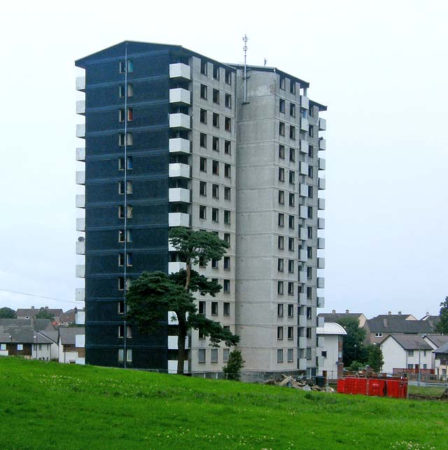 Garvald Court High Rise Flats, Gracemount, 2009 -  soon to be demolished