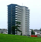 Garvald Court, Gracemount  -  High rise flats, 2009 - soon to be demolished
