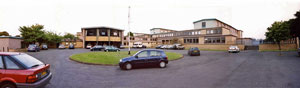Panoramic Photo of Gracemount High School Entrance