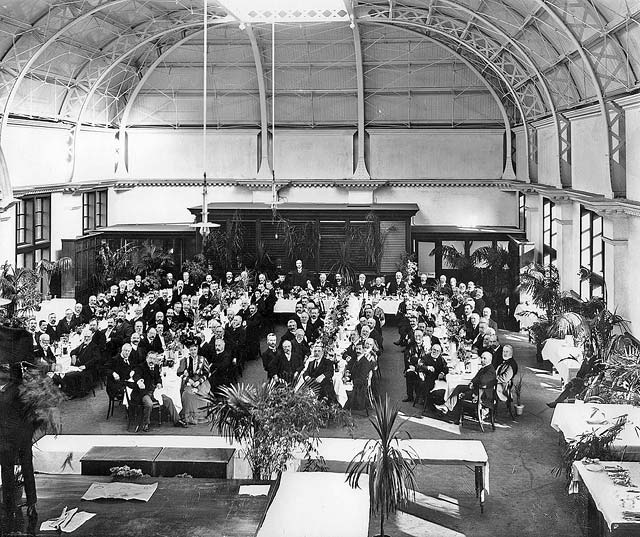 Granton Gas Works. Workers, Official Opening,  1903