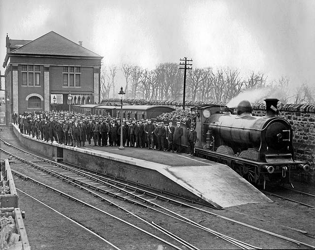 Granton Gas Works  Station, Official Opening of the Gas Works,  1903