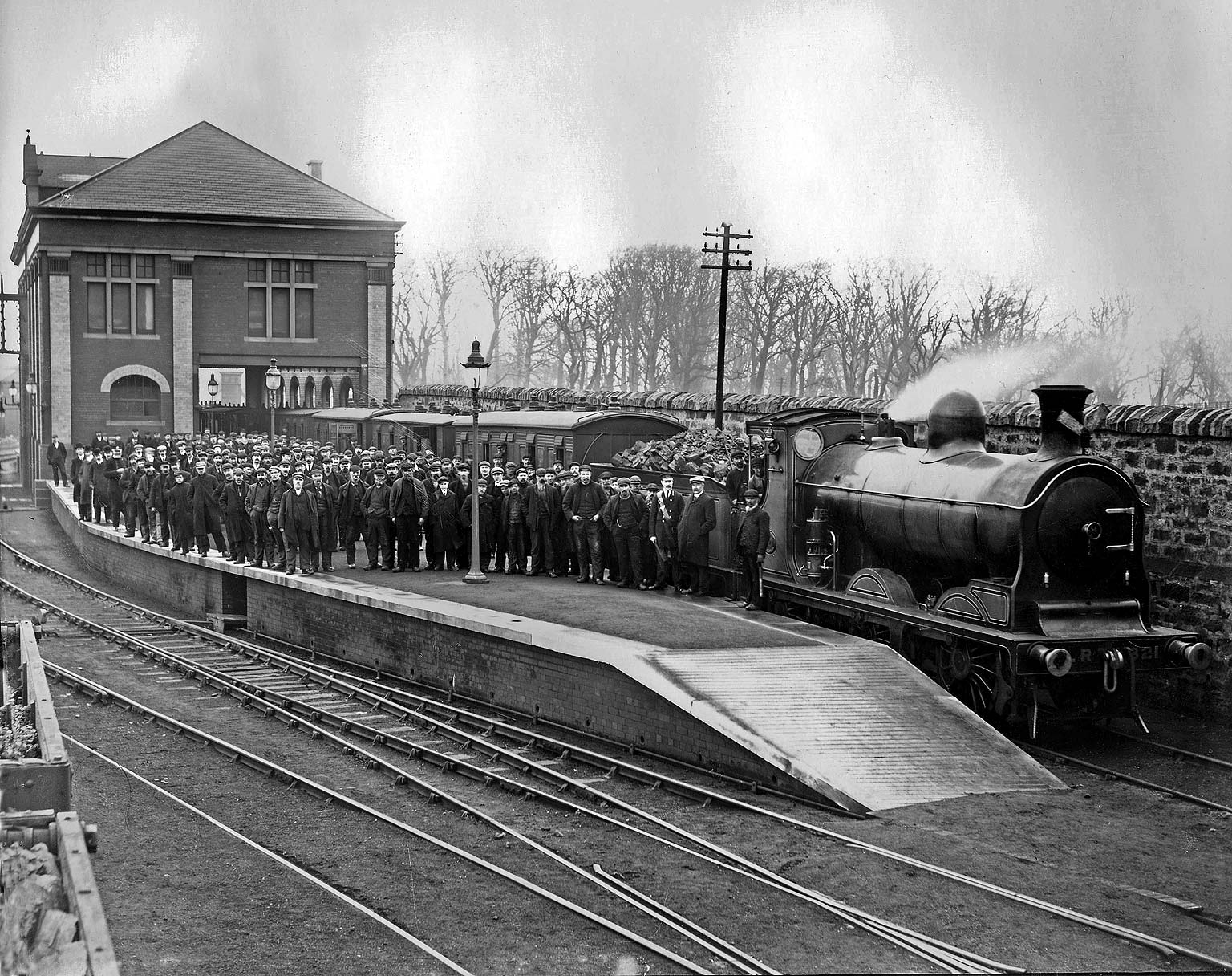 Granton Gas Works  Station, Official Opening of the Gas Works,  1903