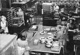 View of workers inside United Wire Works, Granton Park Avenue, Granton