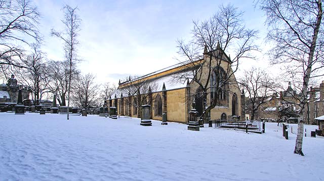 Greyfriars' Kirk and graveyard