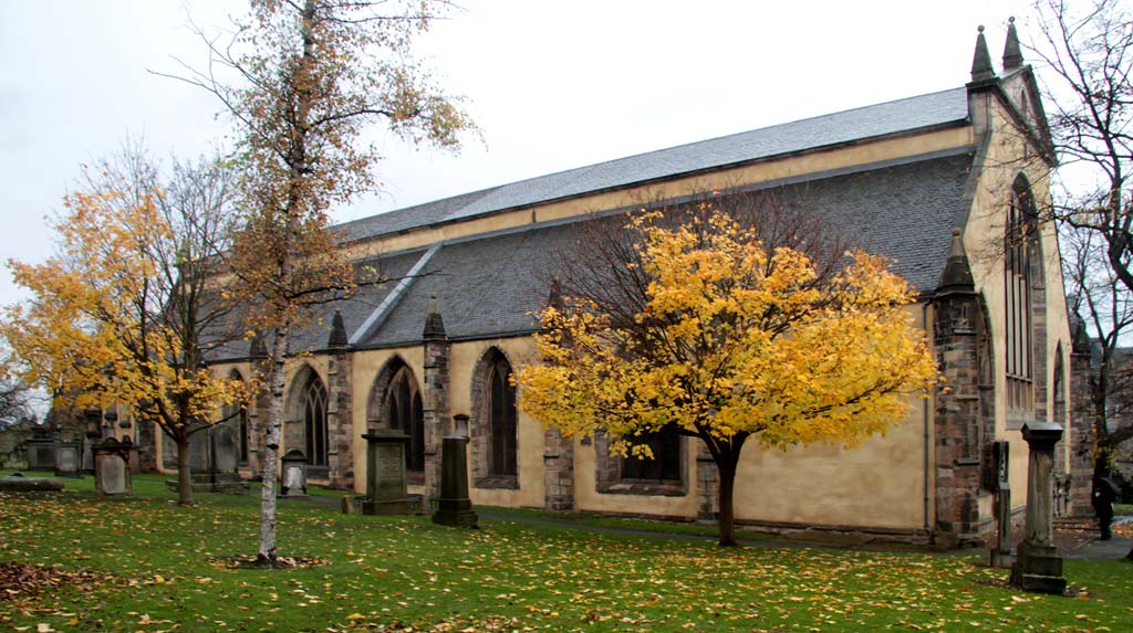 Greyfriars' Kirk and graveyard