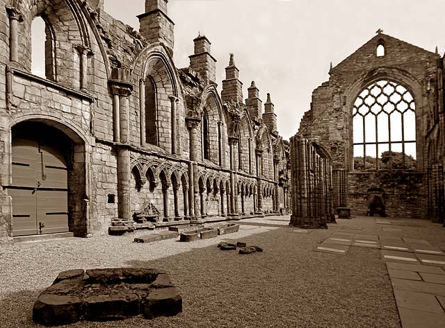 Holyrood Abbey, June 2010