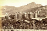 Albumen Print of Holyrood Palace and Abbey from Calton Hill  -  James Valentine  -  1878 or earlier