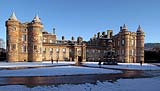 Holyrood Palace in the snow  -  Christmas Eve, 2010