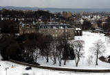 Looking down on Holyrood Palace - 1961