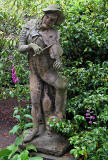 Statue in Holyrood Palace Gardens  -  June 2010