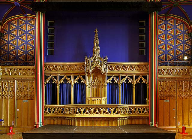 The Hub  -  Hall in the former Tolbboth St Giles Church,  2011