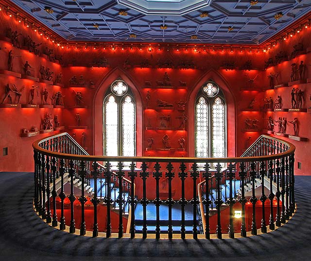 The Hub  -  Staircase in the former Tolbboth St John's Church