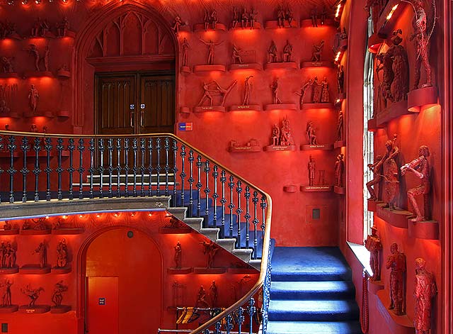 The Hub  -  Staircase in the former Tolbboth St John's Church