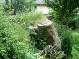 The Big Rock in the grounds of James Clark's School, St Leonard's Hill, Edinburgh