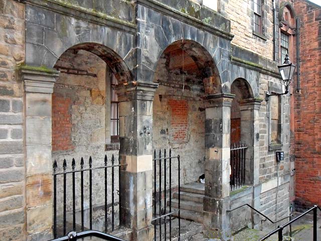 The Jewish Temple, half way down The Vennel - November 2011