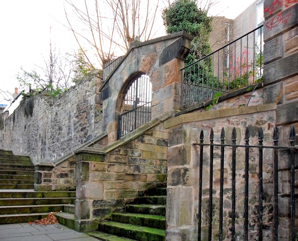 The Portal Gate leading from The Vennel to the old Jewish Temple