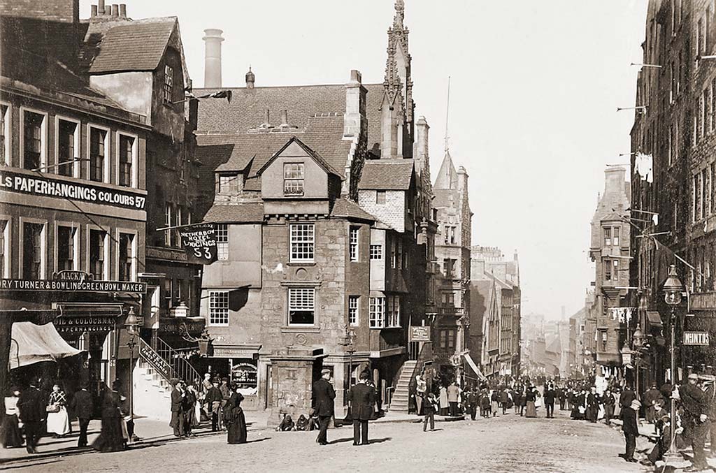 John Knox House, High Street, Edinbrurgh  -  Photograph by J Patrick