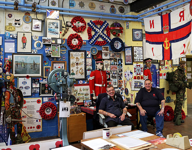 The Lady Haig Poppy Factory, Warriston, Edinburgh - Photo taken January 2015