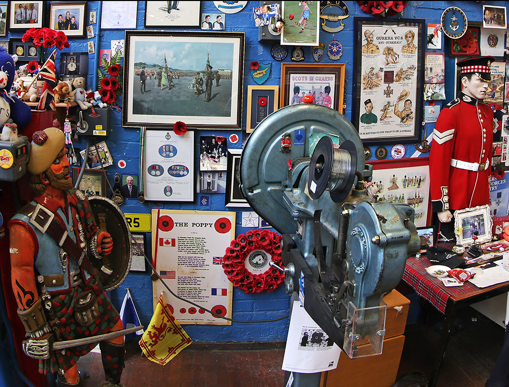 The Lady Haig Poppy Factory, Warriston, Edinburgh - Photo taken January 2015