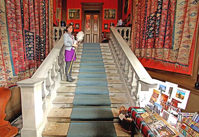 Lauriston Castle - Entrace Hall and Staircase - October 2011