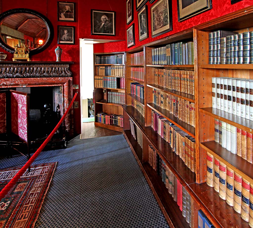 Lauriston Castle - Library Window - October 2011